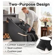 Rotai A37 Ekanite Massage Chair/Sofa BLK