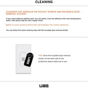 UAG Privacy Screen Protector Black iPhone 16 Pro Max