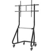 Hama Trolley TV Stand With Castors Black