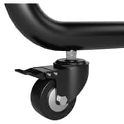 Hama Trolley TV Stand With Castors Black