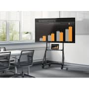 Hama Trolley TV Stand With Castors Black