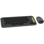 Logitech POP Icon Bluetooth Keyboard/Mouse Combo Graphite 
