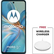 Moto G75 256GB 8GB Aqua Blue 5G Smartphone + Wireless Charger