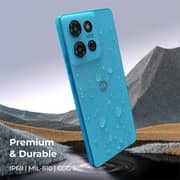 Moto G75 256GB 8GB Aqua Blue 5G Smartphone + Wireless Charger