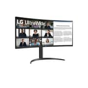 LG 34inch 34WR55QK-B Curved Monitor UltraWide QHD with USB Type-C