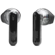 JBL Tune Flex Ghost True Wireless Earbuds with Transparent Design, Black – JBLTFLEXGBLK