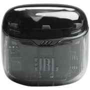 JBL Tune Flex Ghost True Wireless Earbuds with Transparent Design, Black – JBLTFLEXGBLK