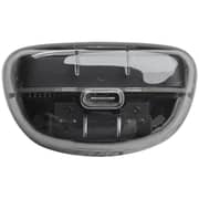 JBL Tune Flex Ghost True Wireless Earbuds with Transparent Design, Black – JBLTFLEXGBLK