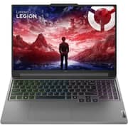 Lenovo Legion Slim 5 16ARP9 Gaming (2024) Laptop - AMD Ryzen 7-7435HS / 16inch WQXGA / 1TB SSD / 16GB RAM / 8GB NVIDIA GeForce RTX 4060 Graphics / Windows 11 Home / English & Arabic Keyboard / Luna Grey / Middle East Version - [83EX002GAX]
