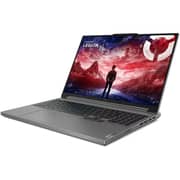 Lenovo Legion Slim 5 16ARP9 Gaming (2024) Laptop - AMD Ryzen 7-7435HS / 16inch WQXGA / 1TB SSD / 16GB RAM / 8GB NVIDIA GeForce RTX 4060 Graphics / Windows 11 Home / English & Arabic Keyboard / Luna Grey / Middle East Version - [83EX002GAX]