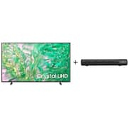 Samsung UA55DU8000 4K UHD Smart Television 55inch (2024 Model) + JVC TH-N322B Bluetooth Soundbar