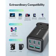 RavPower PC1062 PD 75W D.Chrg 3C 2A & TC