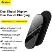 Baseus WXSX010101 2in1 WRLS Chrgr 20W BK
