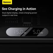 Baseus WXSX010101 2in1 WRLS Chrgr 20W BK
