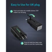 RavPower PC1060 1C P.PD 30W Travel Adptr