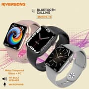 Riversong EA227-SW73 Motive7S Smartwatch Dark Grey + AirFlyL3 EA227 True Wireless Earbuds White