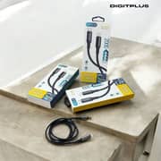 Digitplus DPC104L USBC To LGT 1.2M BLK