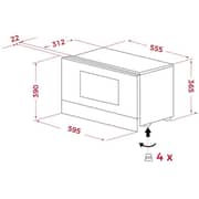 TEKA Infinity G1 Built-In Microwave with Grill Function - ML 82-G1 BIS L BM