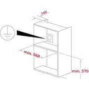 TEKA Infinity G1 Built-In Microwave with Grill Function - ML 82-G1 BIS L BM