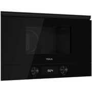 TEKA Built-In Microwave with Grill and Black Glass Finish - ML 8220 BIS L FBK