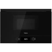 TEKA Built-In Microwave with Grill and Black Glass Finish - ML 8220 BIS L FBK