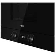 TEKA Built-In Microwave with Grill and Black Glass Finish - ML 8220 BIS L FBK