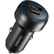 Choetech Dual USB Fast Car Charger Black