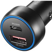 Choetech Dual USB Fast Car Charger Black