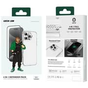 Green Lion 4-in-1 Defender Pack Clear iPhone 16 Pro Max