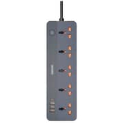 Green Lion GNGS250PSBK Power Extension Socket 2500W