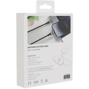 Levelo Otto USB-C to Lightning Leather Cable 1.2m Black