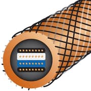 Wireworld Eclipse 10 RCA Cable 1m Rose Gold