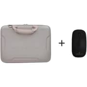 Smartix Premium Laptop Bag Pink 16Inch + Wireless Mouse