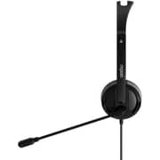 Rapoo H101 Wired On Ear Stereo Headset Black
