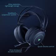 Rapoo VH160 Virtual Wired Over Ear Gaming Headset Black