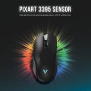Rapoo Wired/Wireless Gaming Mouse Black