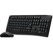 Rapoo Wireless Optical Mouse & Keyboard AR Black