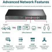 TP-Link 16-Port PoE+ Gigabit Smart Switch