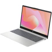 HP (2023) Laptop - 13th Gen / Intel Core i7-1355U / 15.6inch FHD / 512GB SSD / 8GB RAM / Shared Intel Iris Xe Graphics / Windows 11 / English Keyboard / Natural Silver / International Version - [15-FD0232NIA]