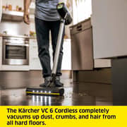 Karcher Battery Power Vacuum Cleaner Cordless our Family - VC 6 - Black