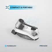 Powerology Handheld & Portable Cordless Spot Cleaner White PPBCHA50