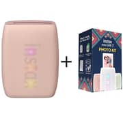 Fujifilm Instax Mini Link 3 Printer Pink + 20 Sheets + Photo Stand + Album