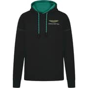 Aston Martin Logo Hoody Black Large