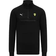 Ferrari Quarter Zip Sports T-shirt Black Large