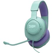 JBL Quantum 100 M2 Wired Gaming Over Ear Headset - Cyan