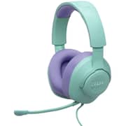JBL Quantum 100 M2 Wired Gaming Over Ear Headset - Cyan