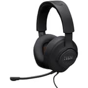 JBL Quantum 100 M2 Wired Gaming Over Ear Headset - Black