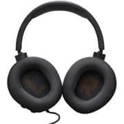JBL Quantum 100 M2 Wired Gaming Over Ear Headset - Black