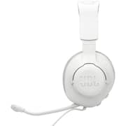 JBL Quantum 100 M2 Wired Gaming Over Ear Headset - White