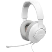 JBL Quantum 100 M2 Wired Gaming Over Ear Headset - White